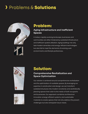 Construction Project Proposal Template