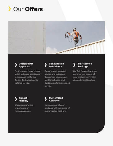 Construction Project Proposal Template