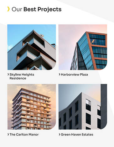 Construction Project Proposal Template