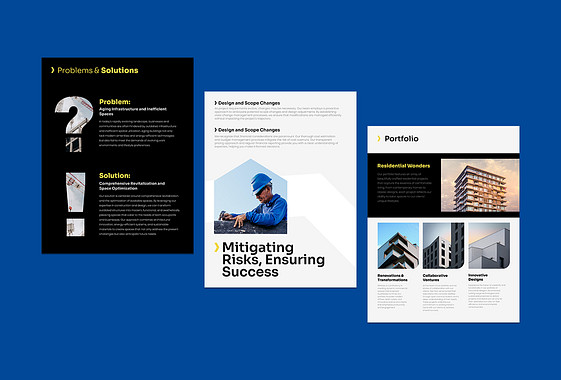 Construction Project Proposal Template