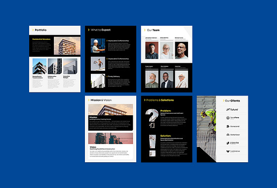 Construction Project Proposal Template