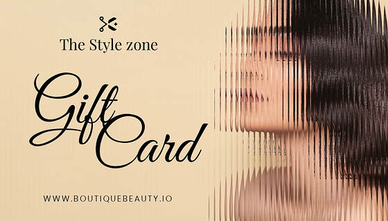 Designs de cartes-cadeaux pour salons de coiffure