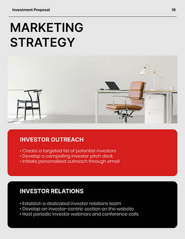 Corporate Investment Proposal Template