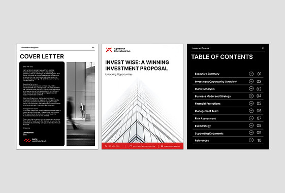 Corporate Investment Proposal Template