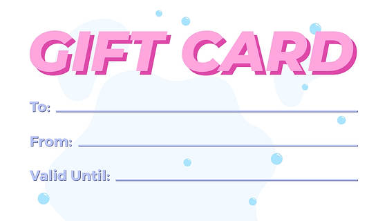 Professional Gift Card Variety