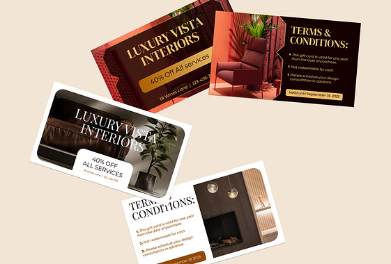 Professional Gift Card Variety