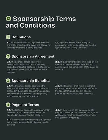 Sponsorship Proposal Templates