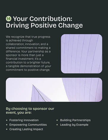 Sponsorship Proposal Templates