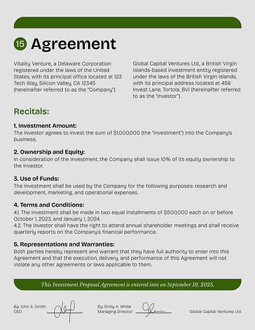 Sponsorship Proposal Templates