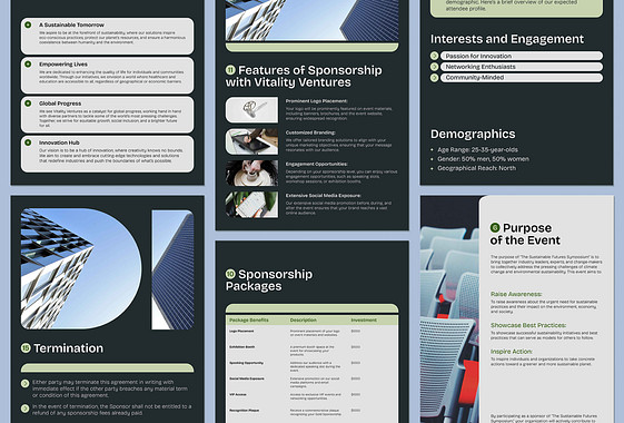 Sponsorship Proposal Templates