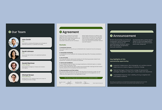 Sponsorship Proposal Templates