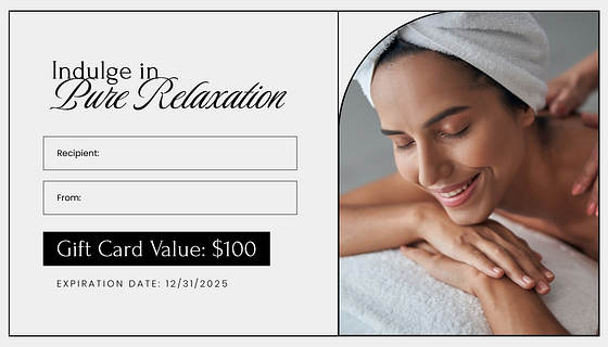 Beauty and Spa Gift Cards