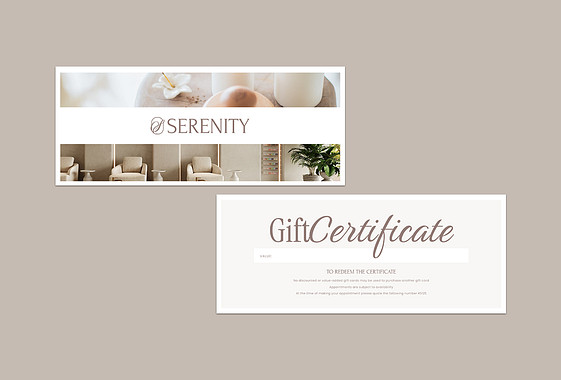 Beauty and Spa Gift Cards