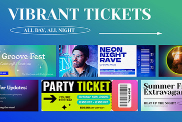 Vibrant Party Tickets