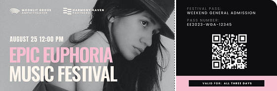 Concert Ticket Templates