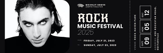 Concert Ticket Templates