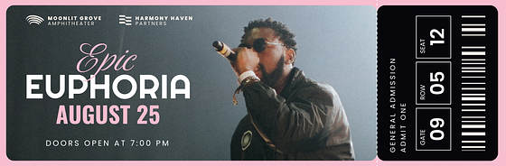 Concert Ticket Templates