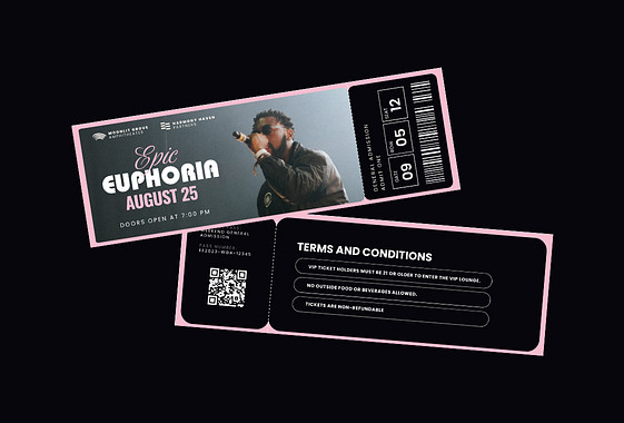 Concert Ticket Templates