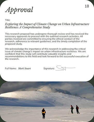 Academic Research Proposal Template