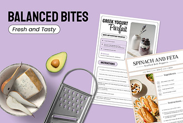 Balanced Bites Recipe Cards