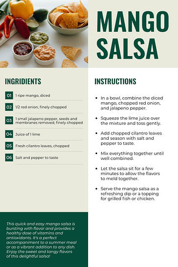 Diyet Yemek Tarifi Kartları