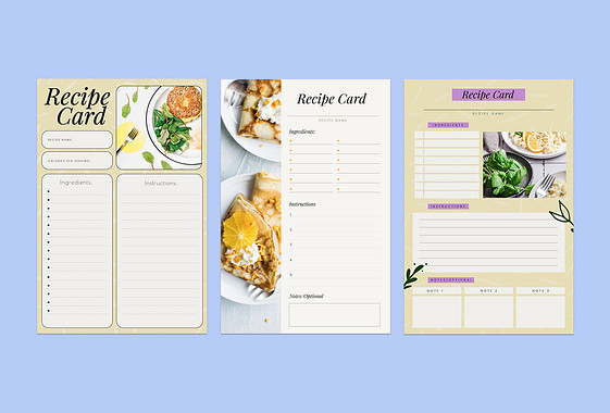 Simple Savor Recipe Cards