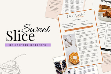 Sweet Slice Recipe Cards