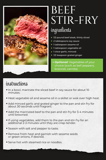 Picture Perfect Recipe Cards