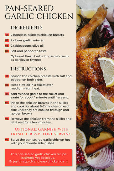 Picture Perfect Recipe Cards