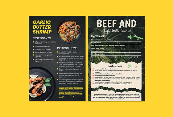 Picture Perfect Recipe Cards