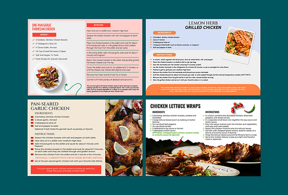 Picture Perfect Recipe Cards