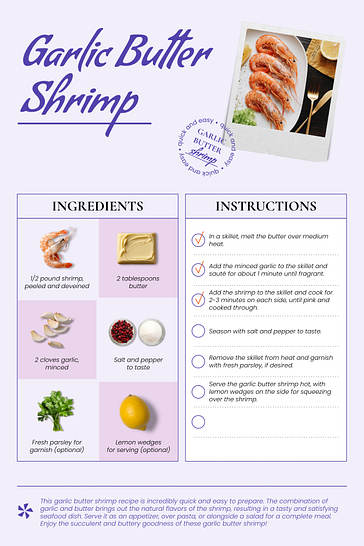 Taste in Focus Recipe Cards