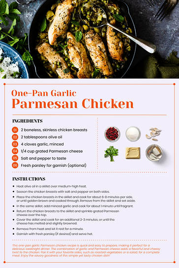 Taste in Focus Recipe Cards