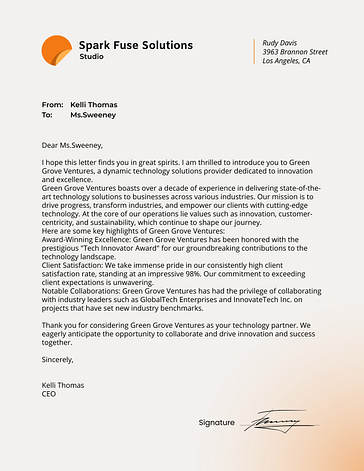 Corporate Letterhead Templates