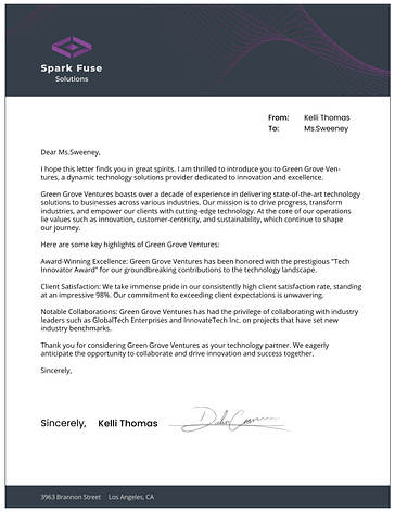 Corporate Letterhead Templates