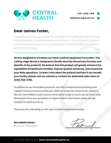 Healthcare Letterhead Templates