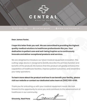 Healthcare Letterhead Templates