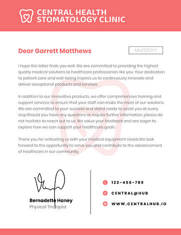 Healthcare Letterhead Templates