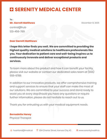 Healthcare Letterhead Templates