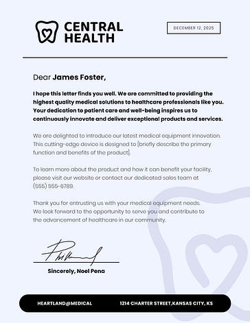 Healthcare Letterhead Templates