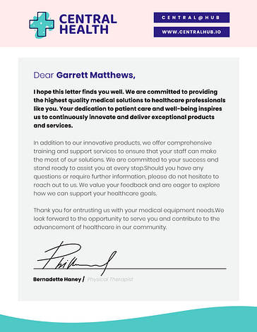 Healthcare Letterhead Templates