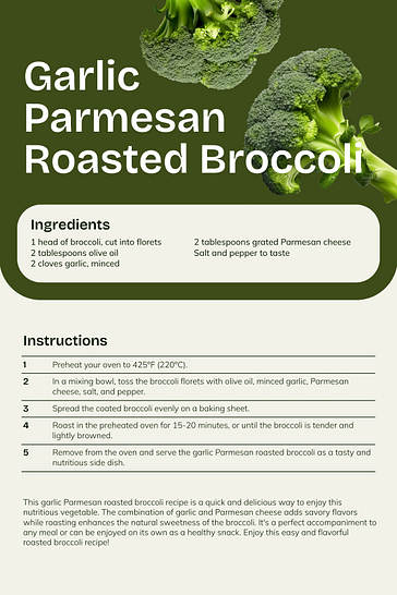 Plantillas estéticas para tarjetas de recetas