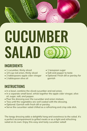 Plantillas estéticas para tarjetas de recetas