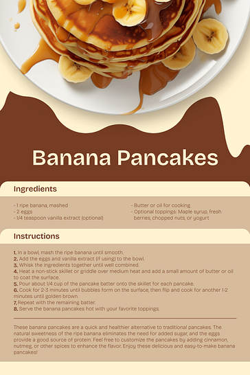 Plantillas estéticas para tarjetas de recetas