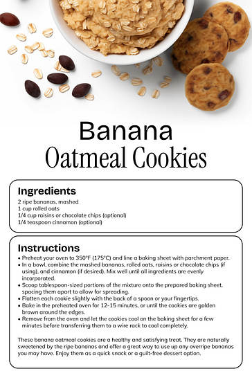 Plantillas estéticas para tarjetas de recetas