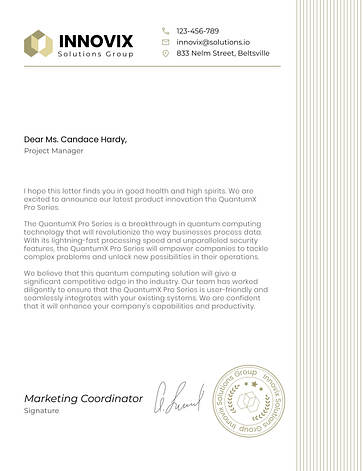 Professional Letterhead Designs