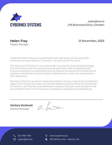 Professional Letterhead Designs