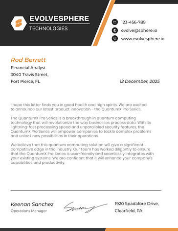 Professional Letterhead Designs
