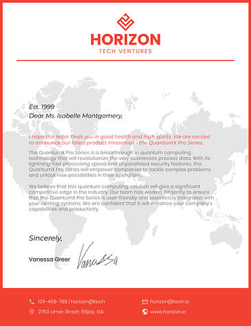 Professional Letterhead Designs