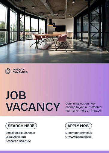 Vacancy Opening Announcements